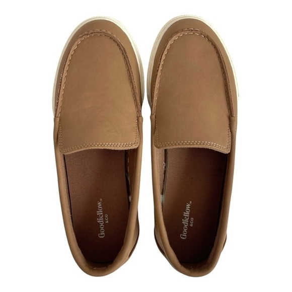 Goodfellow & Co Men’s Tan Leather Casual Loafers Slip-On Shoes Size 7  NWOB - Picture 5 of 8